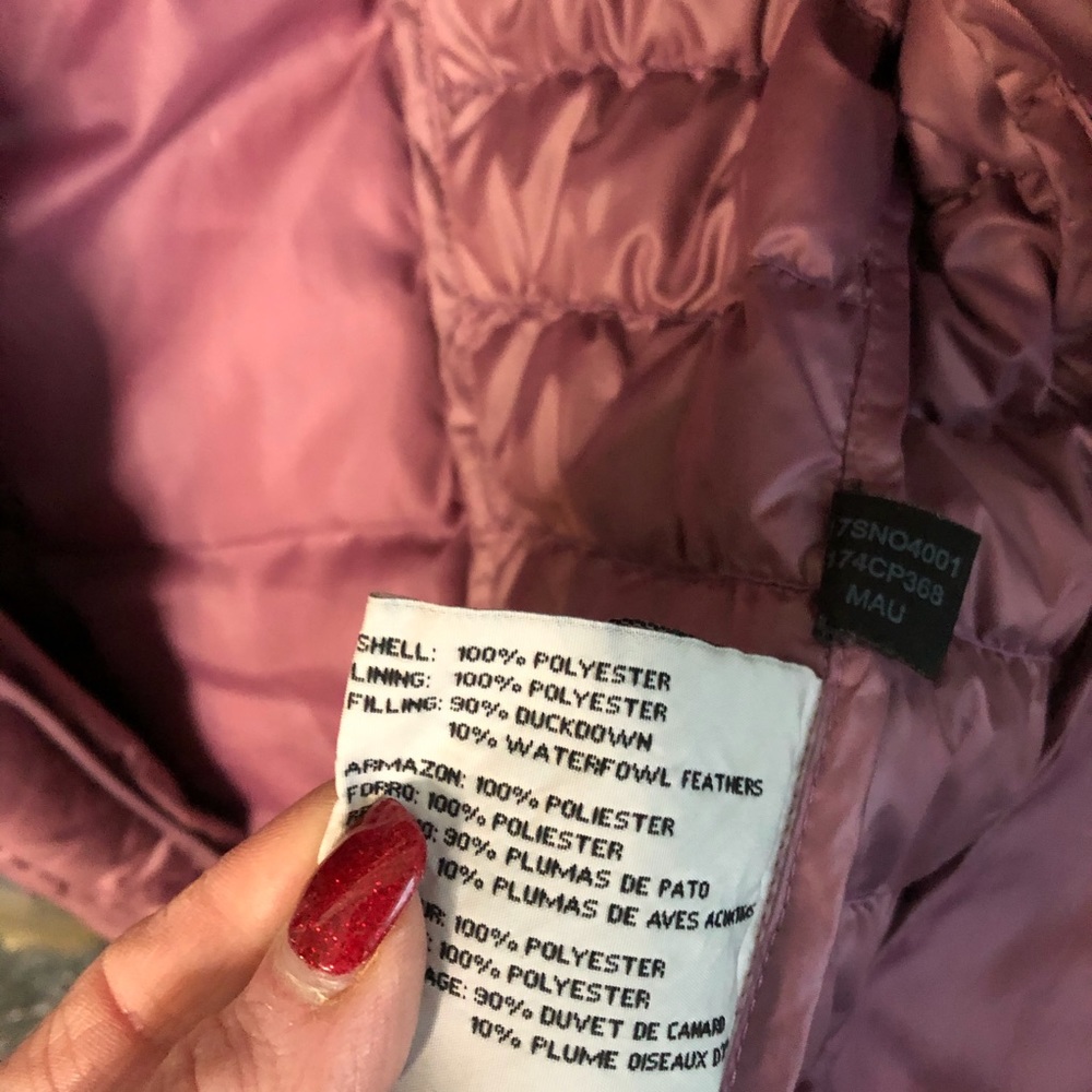 GIII dusty rose goosedown jacket small - Picture 6 of 10
